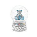 Reed & Barton Gingham Bear Waterglobe